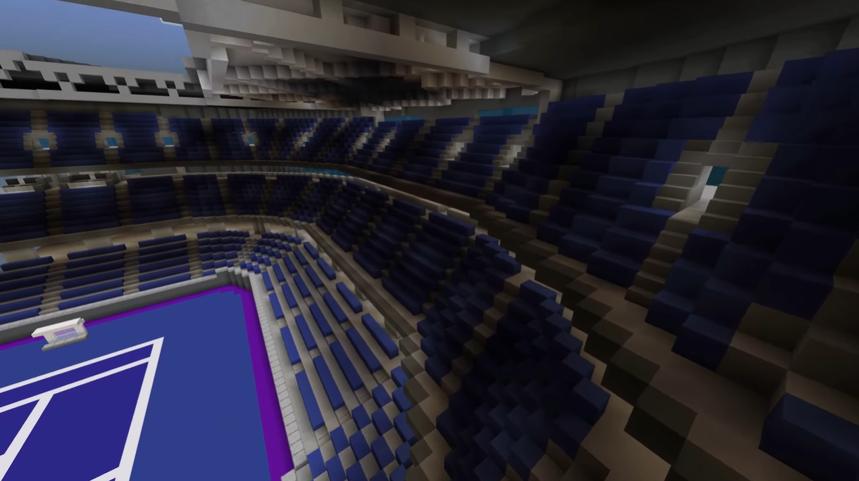 Стадион внутри