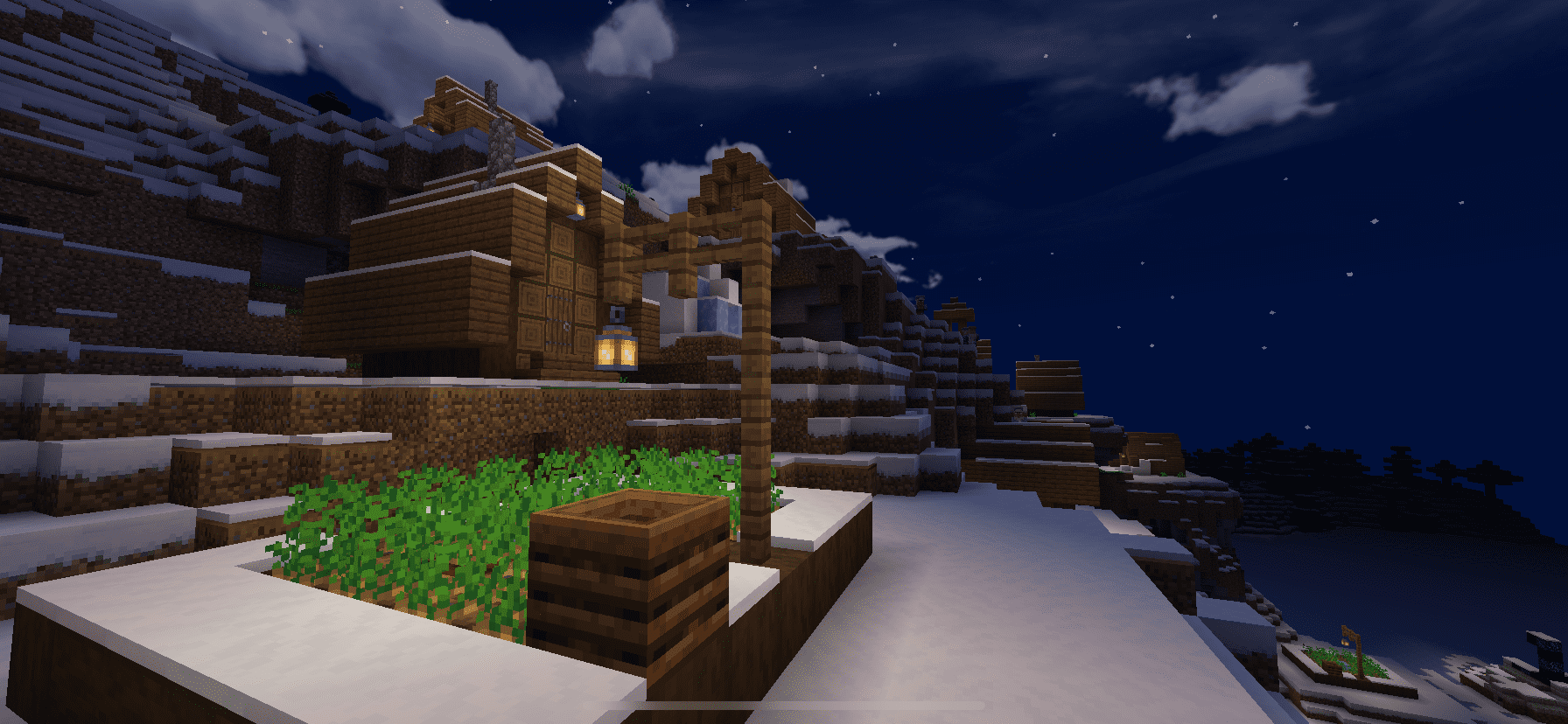 Ночная деревня