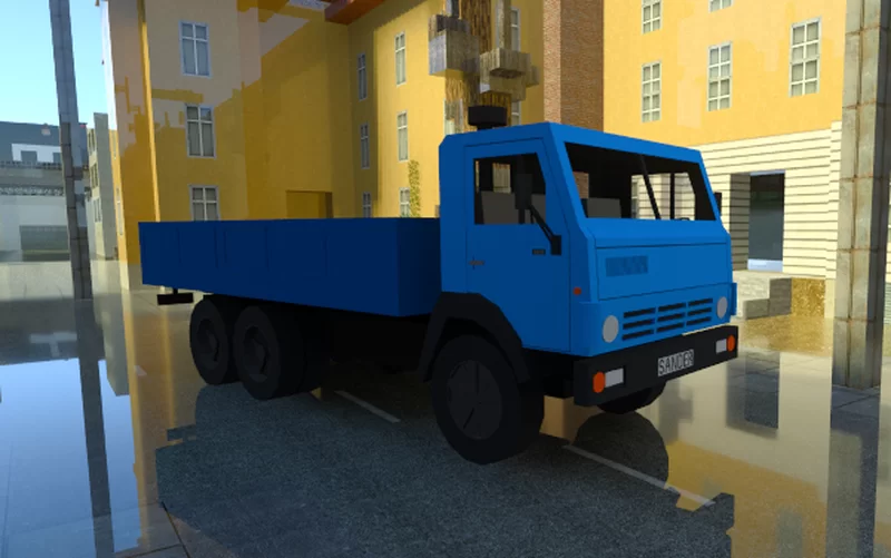 Мод KamAZ-5320 для Майнкрафт