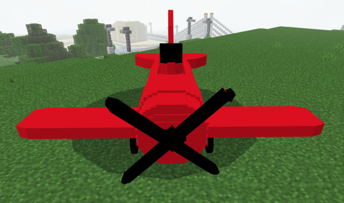 Красный самолёт