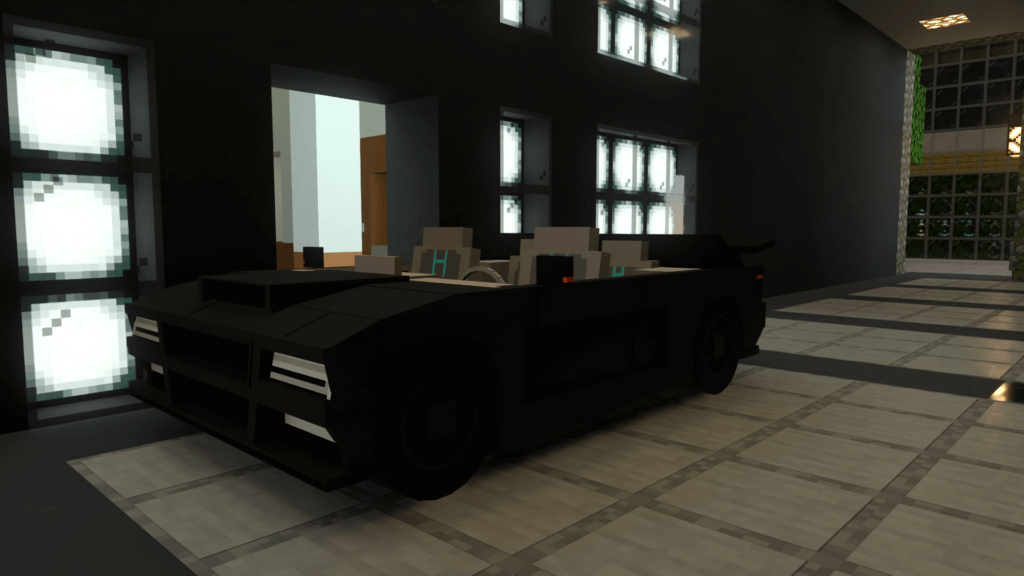 Тёмный автомобиль