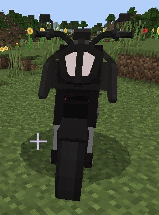 Чёрный байк