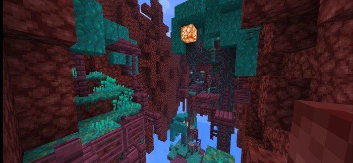 паркур через пустоту