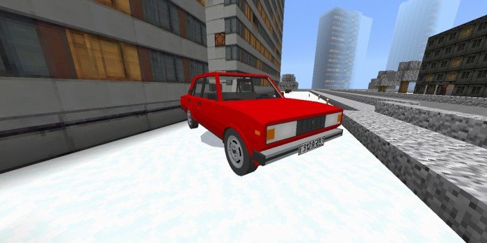 Красный ВАЗ