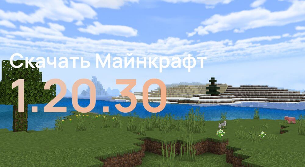Статья Майнкрафт ПЕ 1.20.30