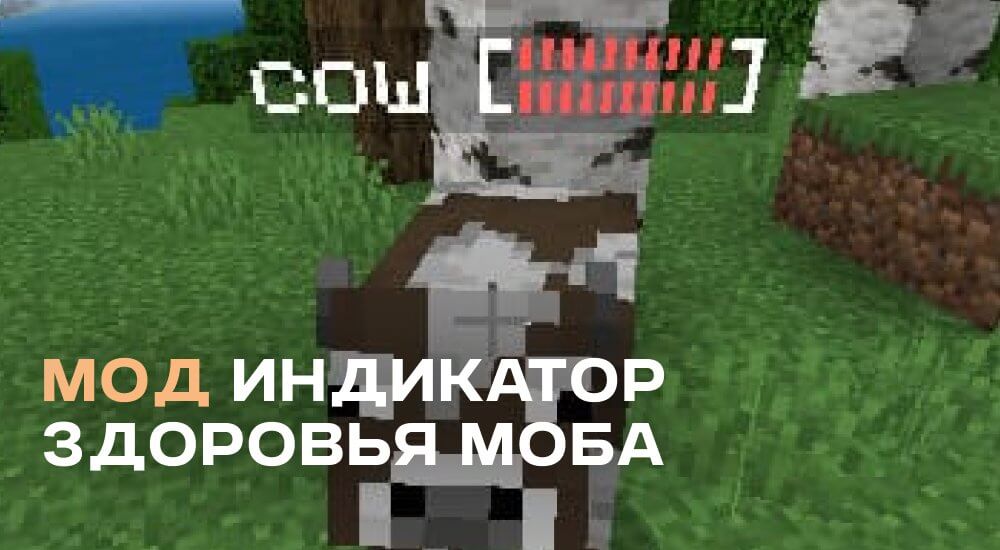 Статья Мод: Индикатор здоровья моба